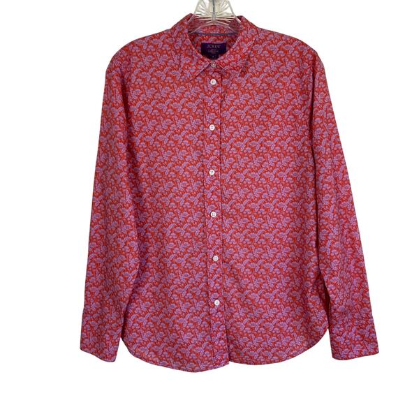 J. Crew Liberty Fabric Slim-Fit Button-down Shirt in Toutouayette Fabric Red - Picture 3 of 16